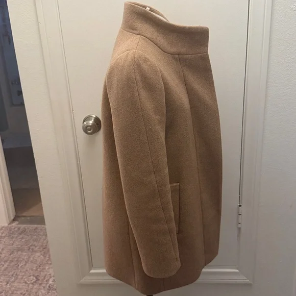 J. Crew Factory Tan Women's Coat - Picture 4 of 10